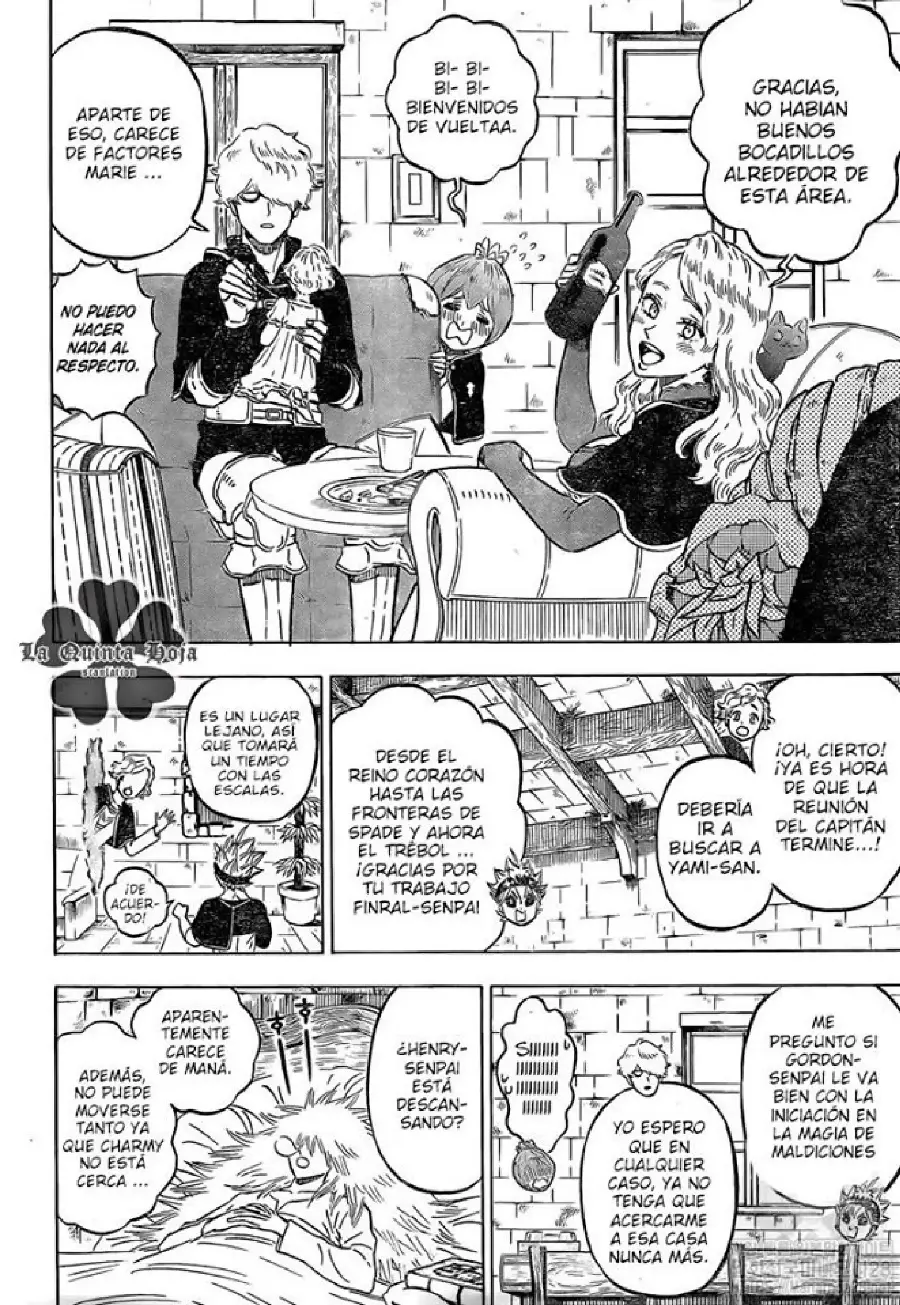 Black Clover capítulo 240, página 6