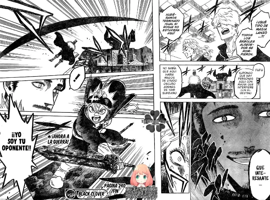 Black Clover capítulo 240, página 12