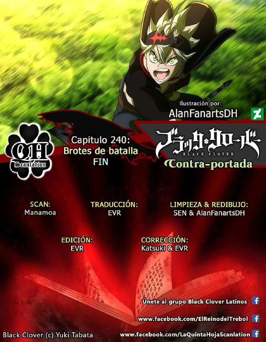 Black Clover capítulo 240, página 13