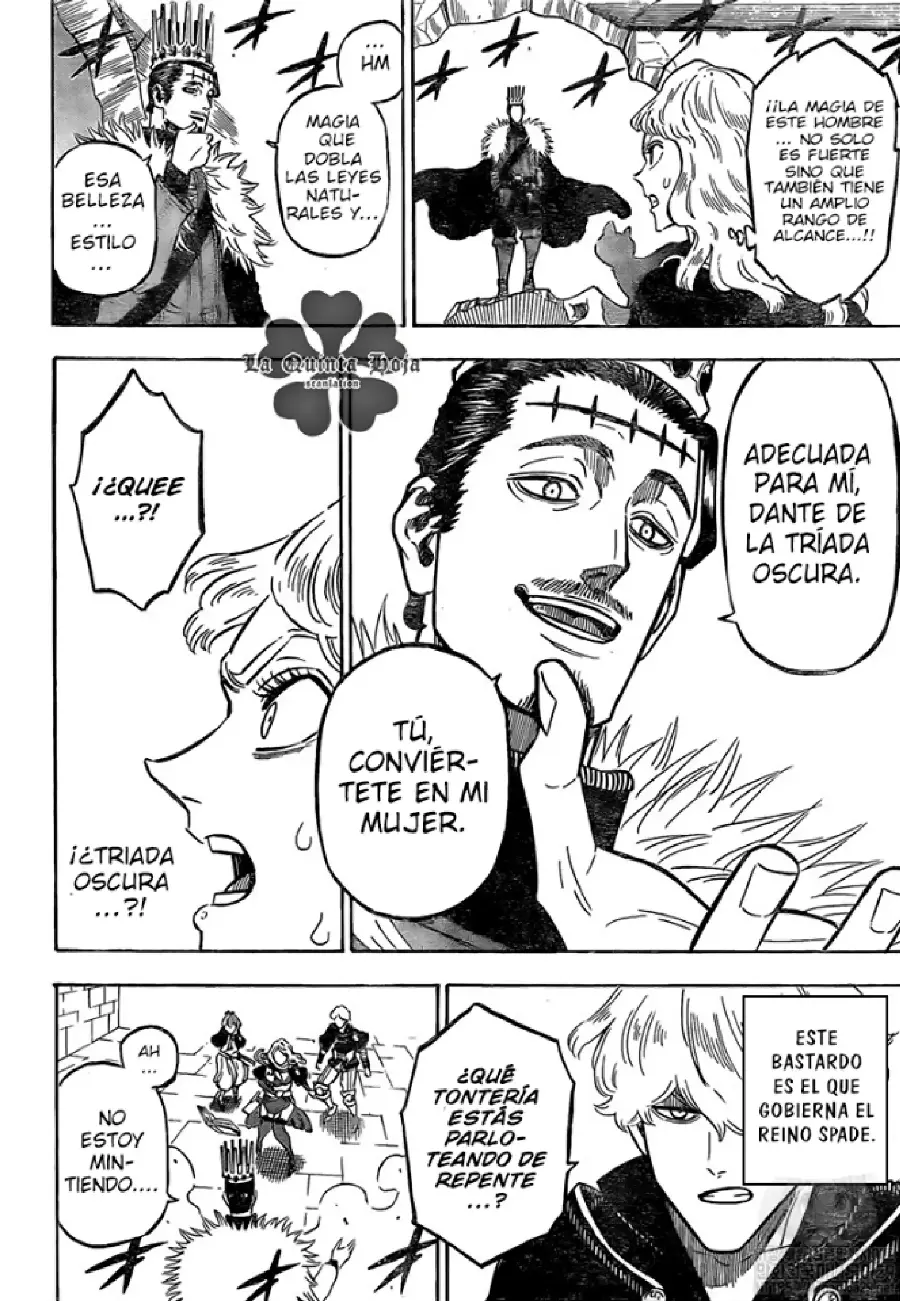Black Clover capítulo 241, página 8