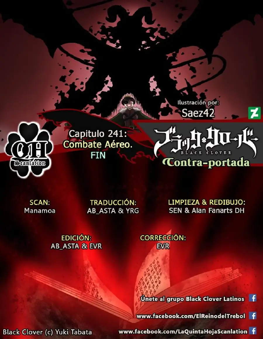 Black Clover capítulo 241, página 14