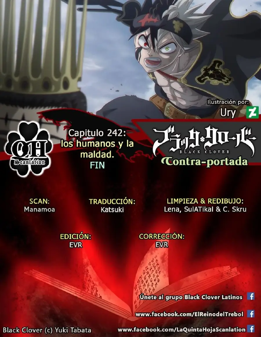 Black Clover capítulo 242, página 17
