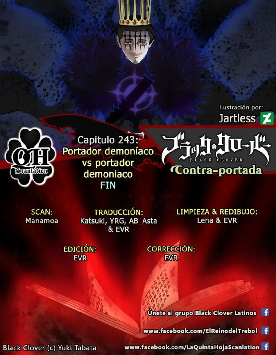 Black Clover capítulo 243, página 14