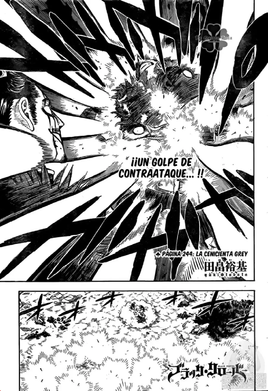 Black Clover capítulo 244, página 3