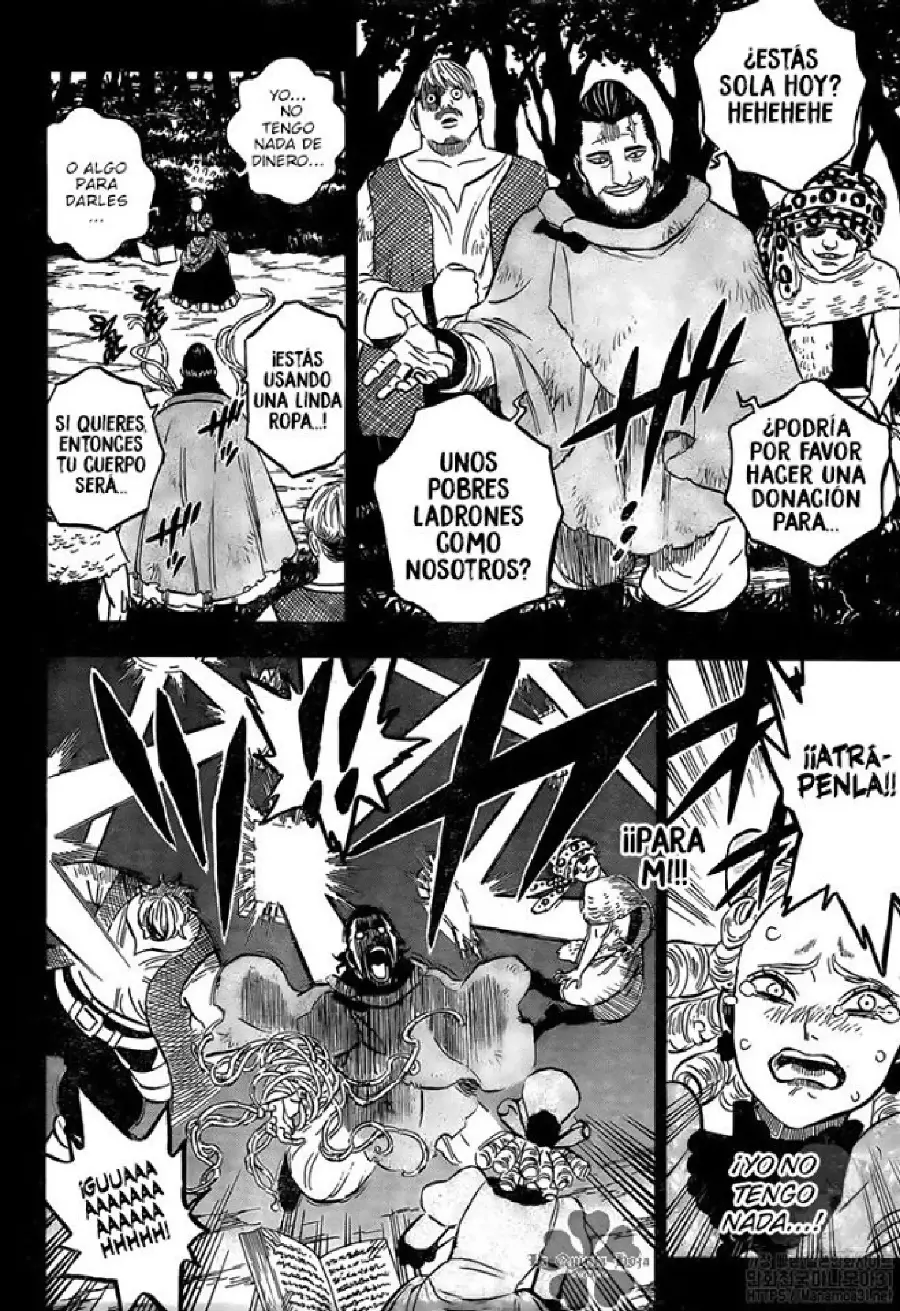 Black Clover capítulo 244, página 8