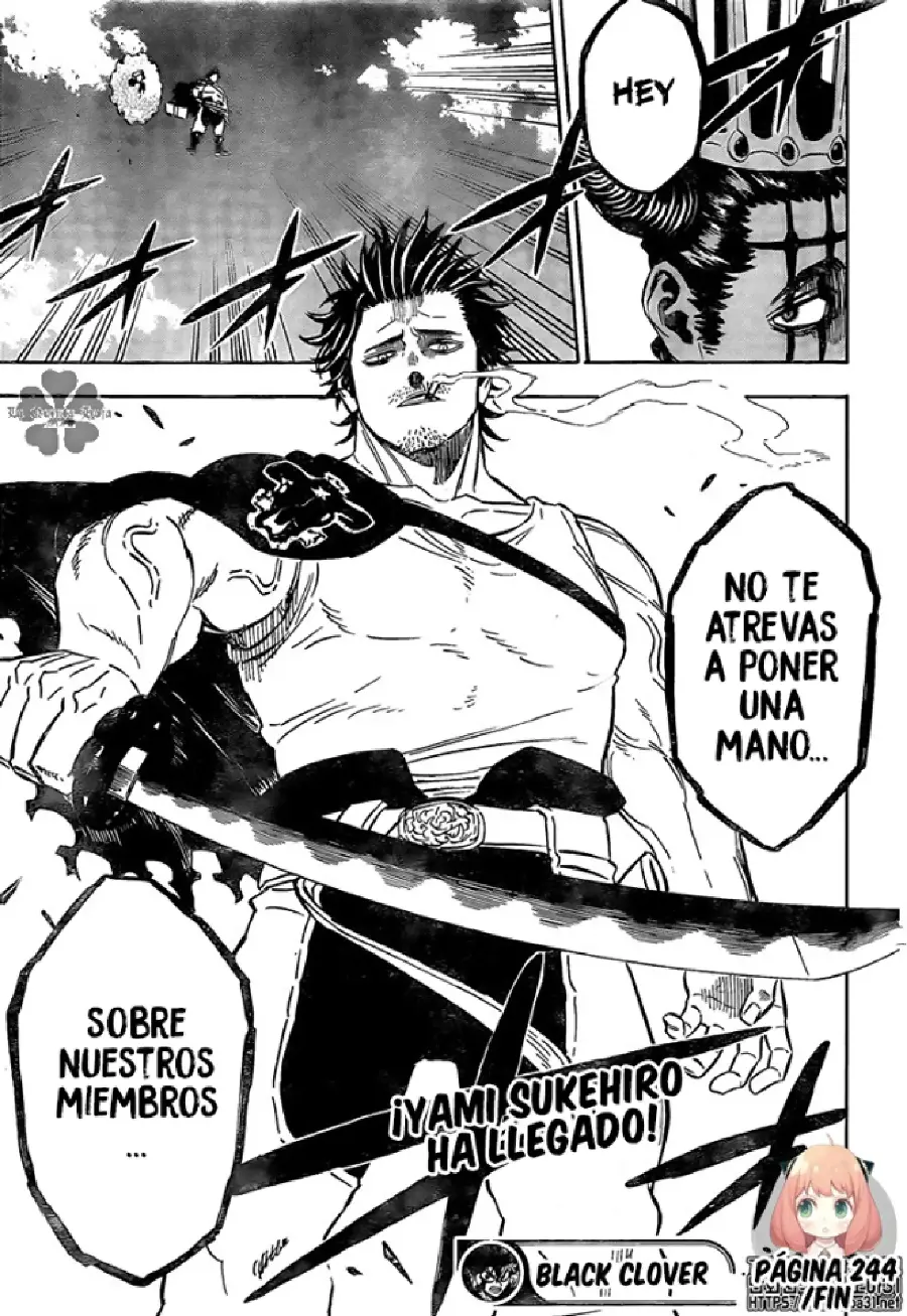 Black Clover capítulo 244, página 15