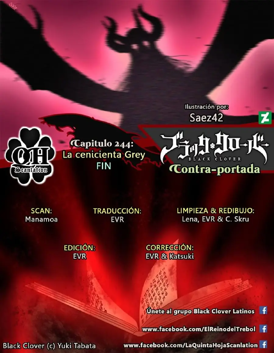 Black Clover capítulo 244, página 17