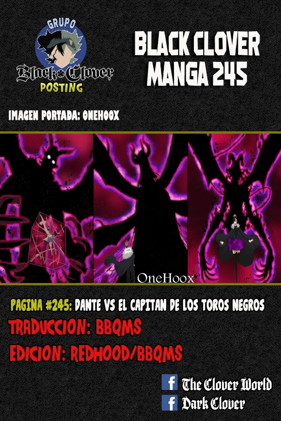 Black Clover capítulo 245, página 15