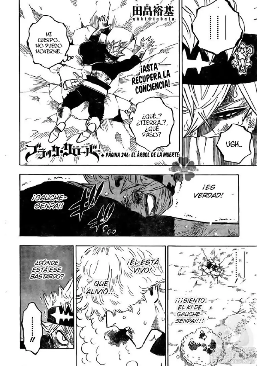 Black Clover capítulo 246, página 2