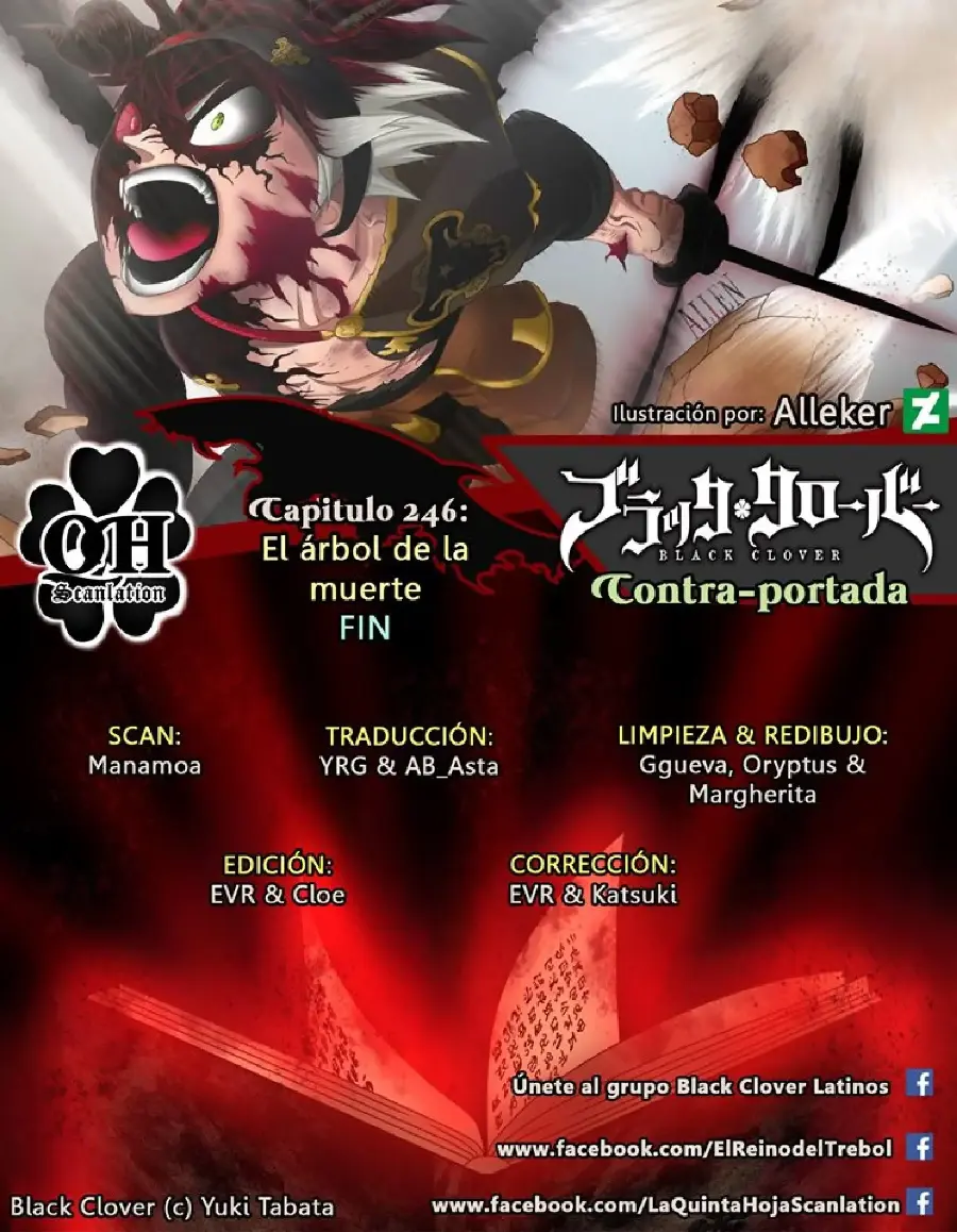 Black Clover capítulo 246, página 16