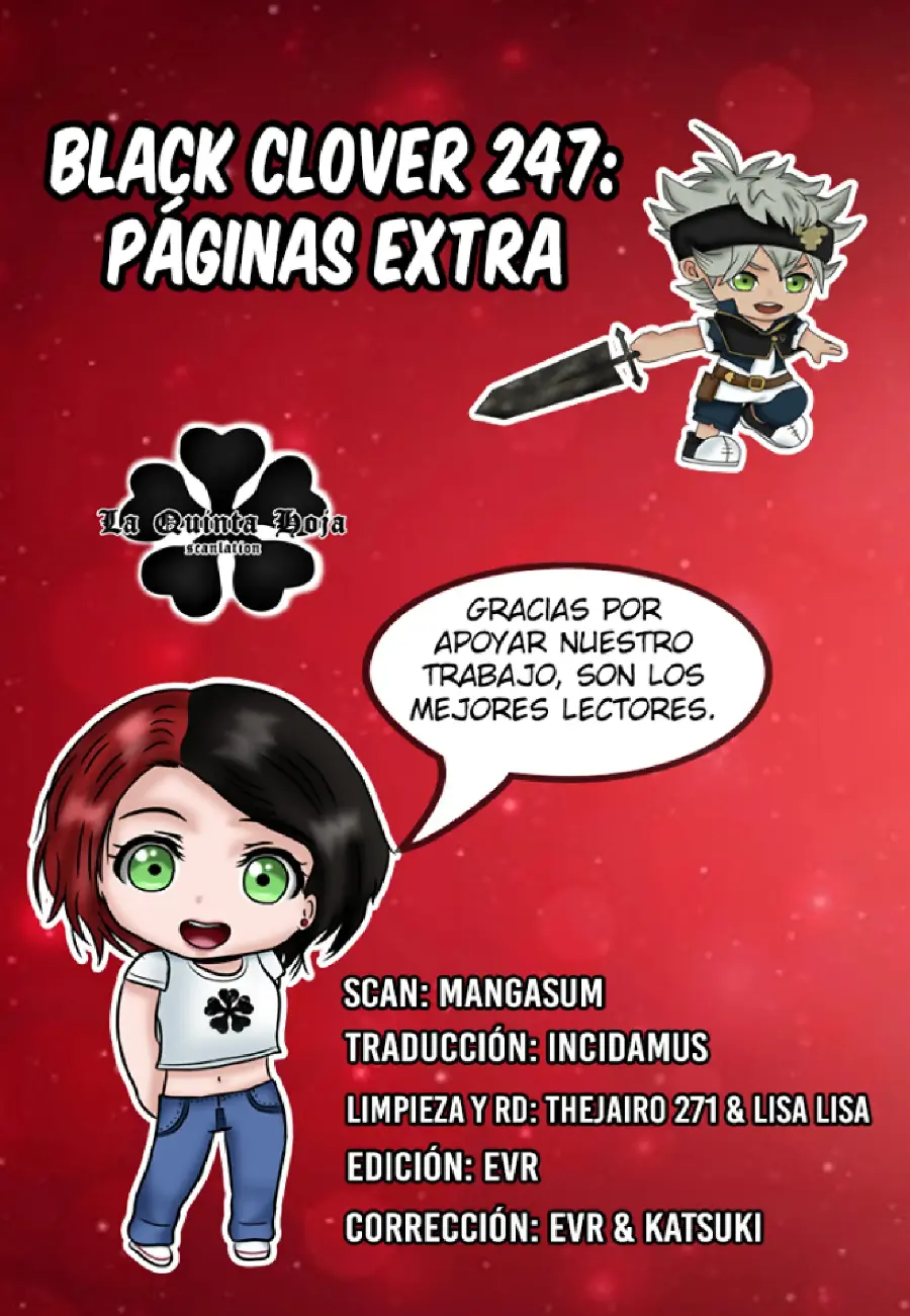 Black Clover capítulo 247, página 3