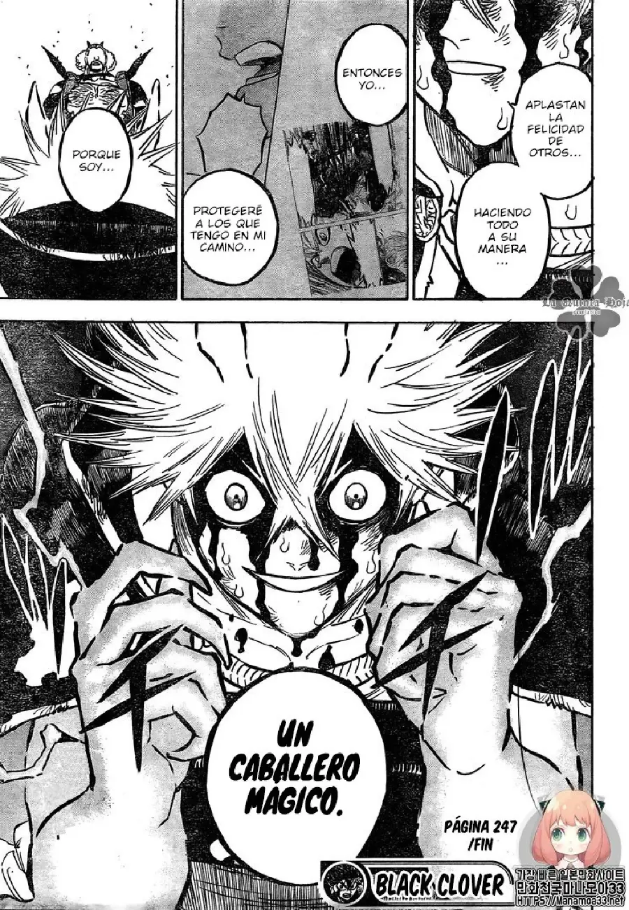 Black Clover capítulo 247, página 15