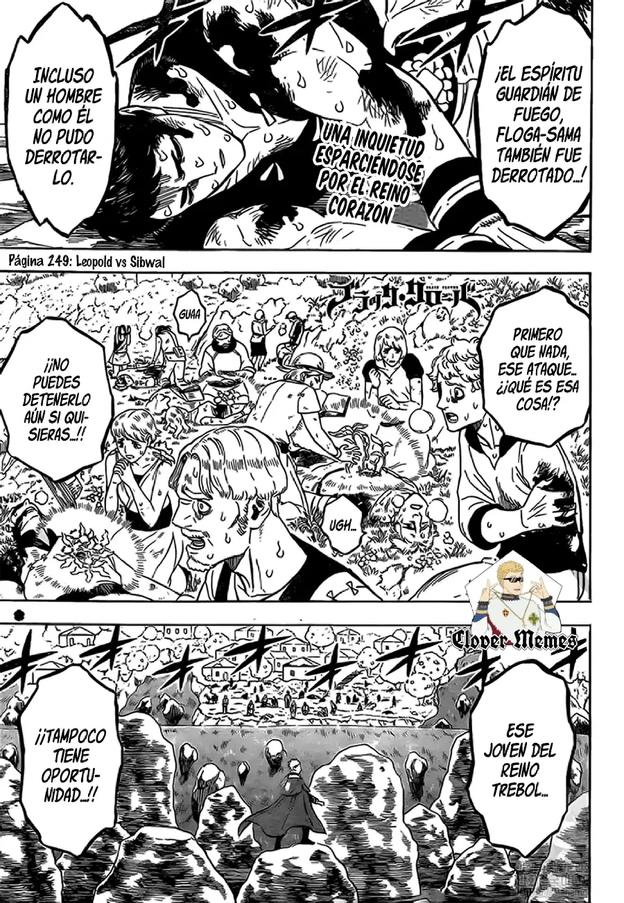 Black Clover capítulo 249, página 1