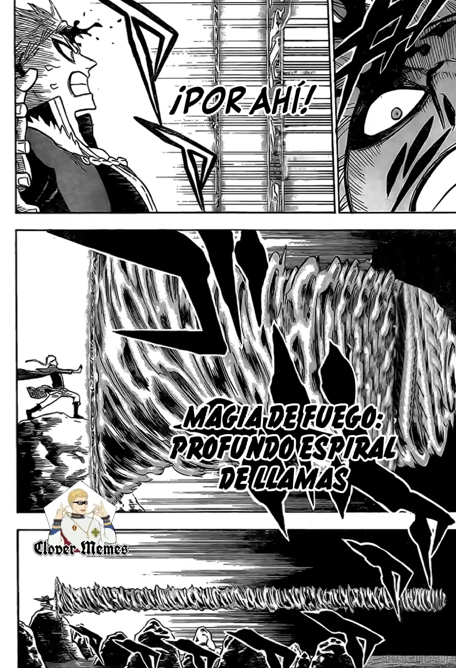 Black Clover capítulo 249, página 8
