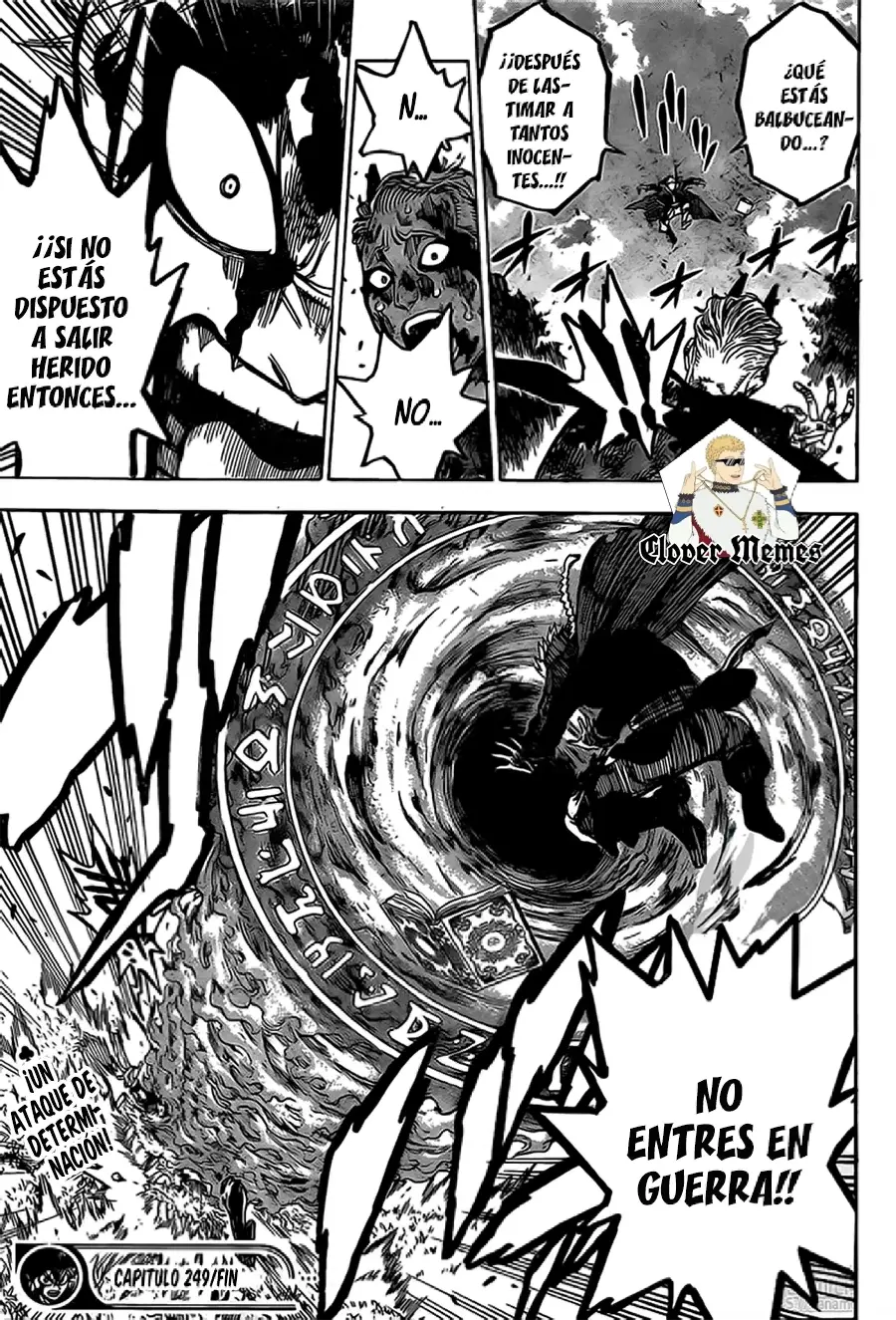 Black Clover capítulo 249, página 13