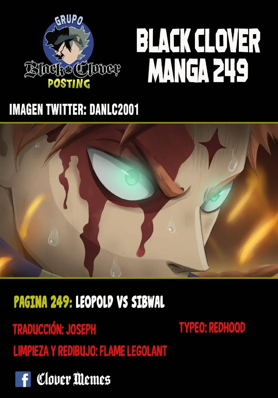 Black Clover capítulo 249, página 14