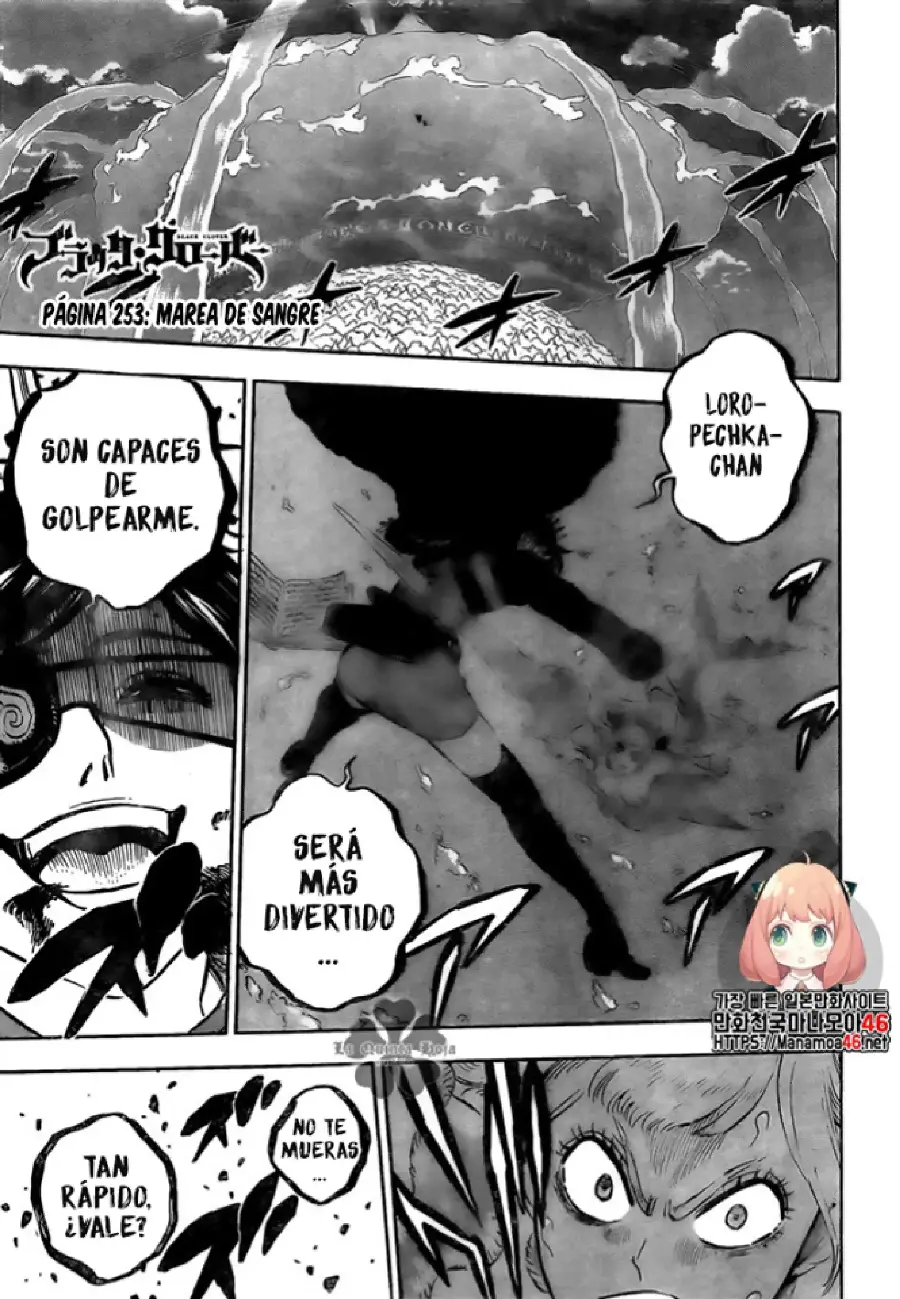 Black Clover capítulo 253, página 1