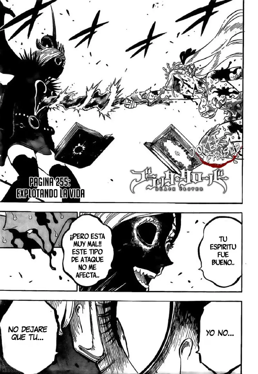 Black Clover capítulo 255, página 1