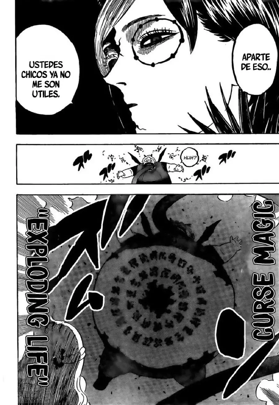 Black Clover capítulo 255, página 8