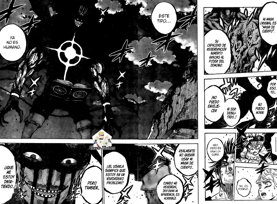 Black Clover capítulo 257, página 4