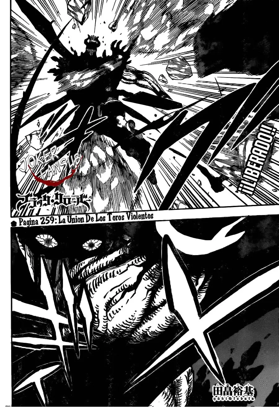 Black Clover capítulo 259, página 2