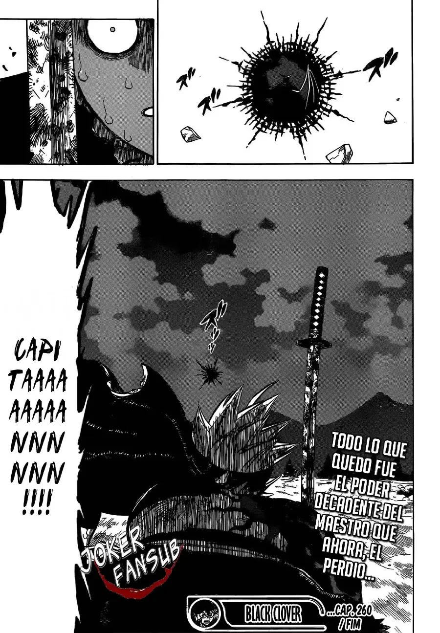 Black Clover capítulo 260, página 15