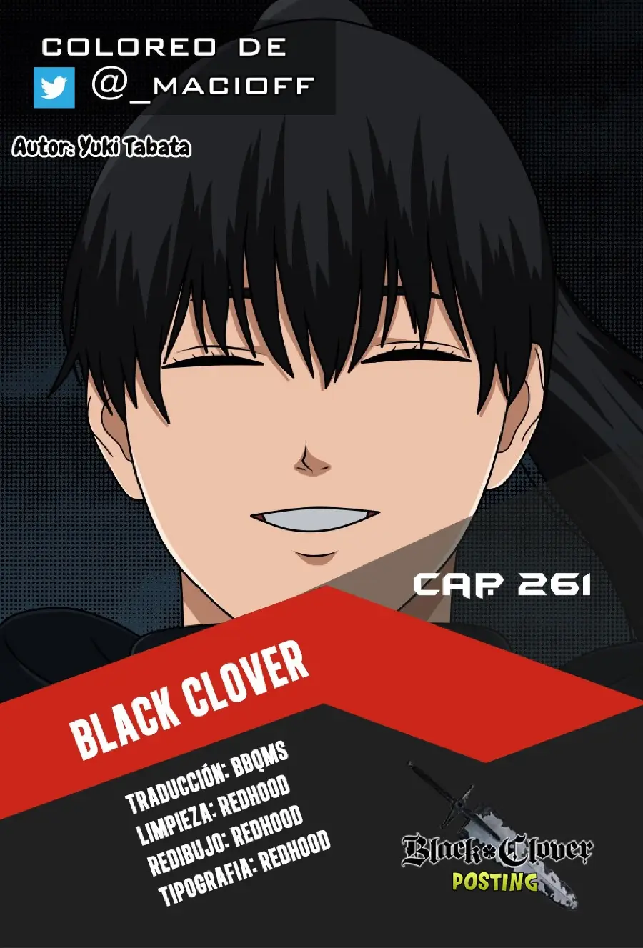 Black Clover capítulo 261, página 17