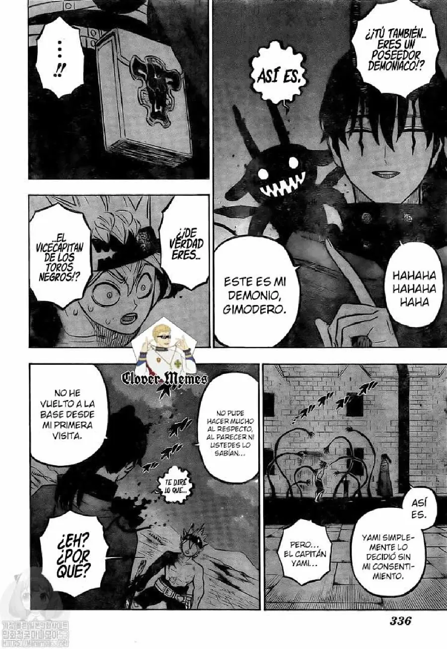 Black Clover capítulo 262, página 3
