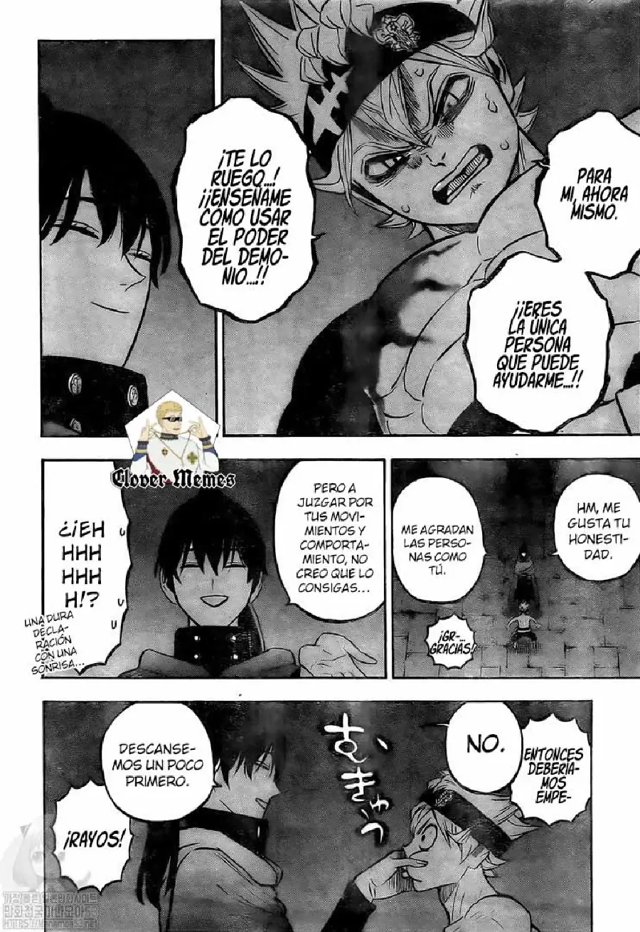 Black Clover capítulo 262, página 5