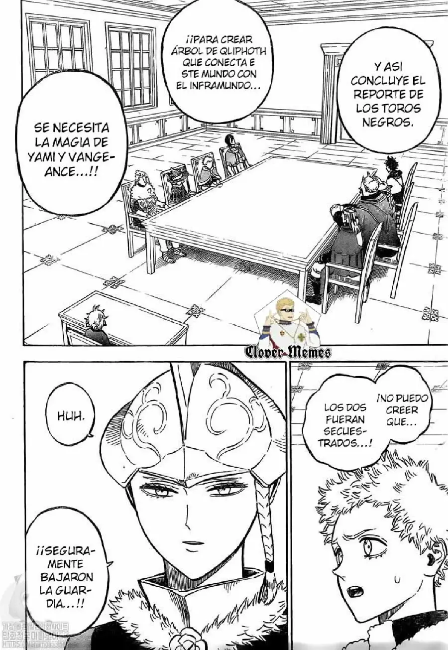 Black Clover capítulo 262, página 8