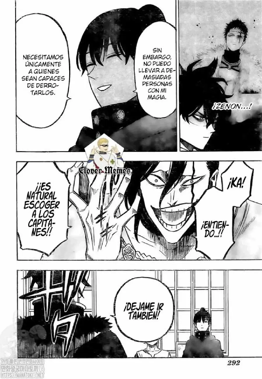 Black Clover capítulo 264, página 2