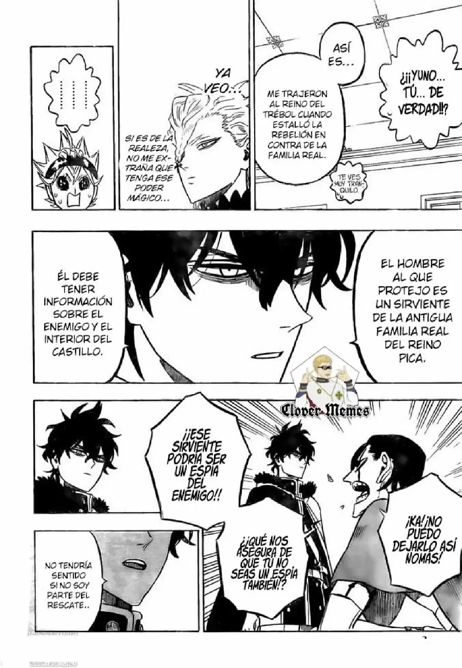 Black Clover capítulo 264, página 6