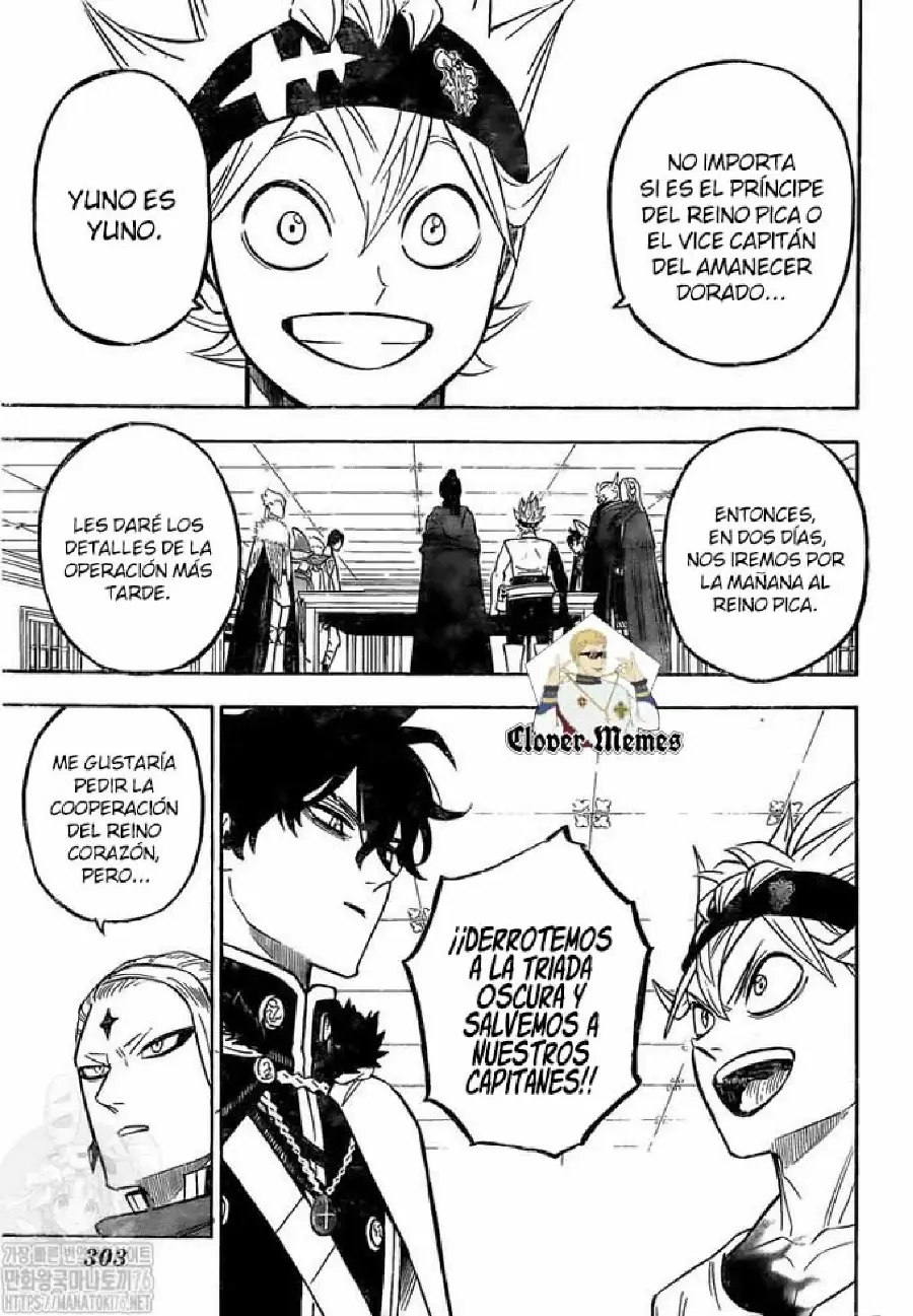 Black Clover capítulo 264, página 13