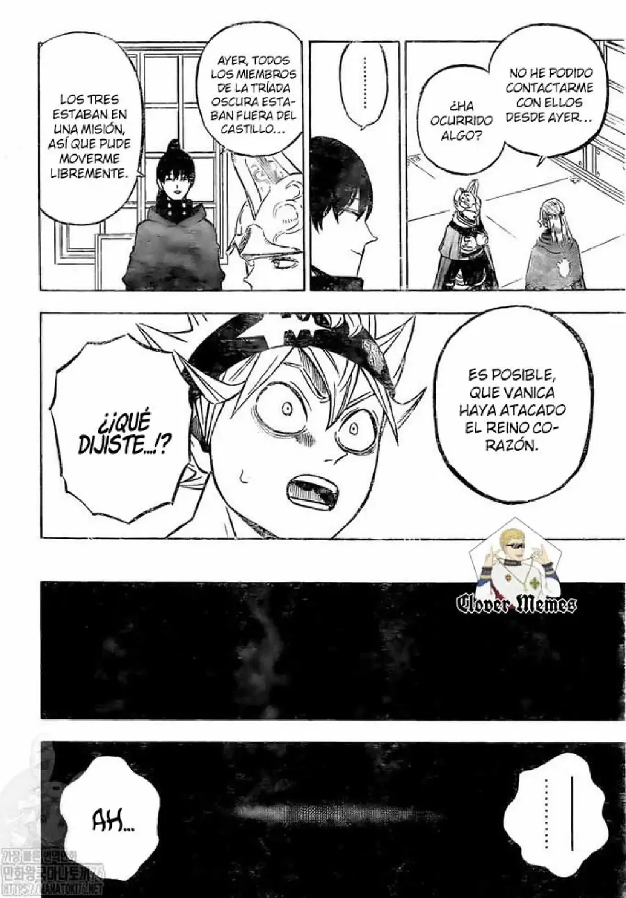 Black Clover capítulo 264, página 14