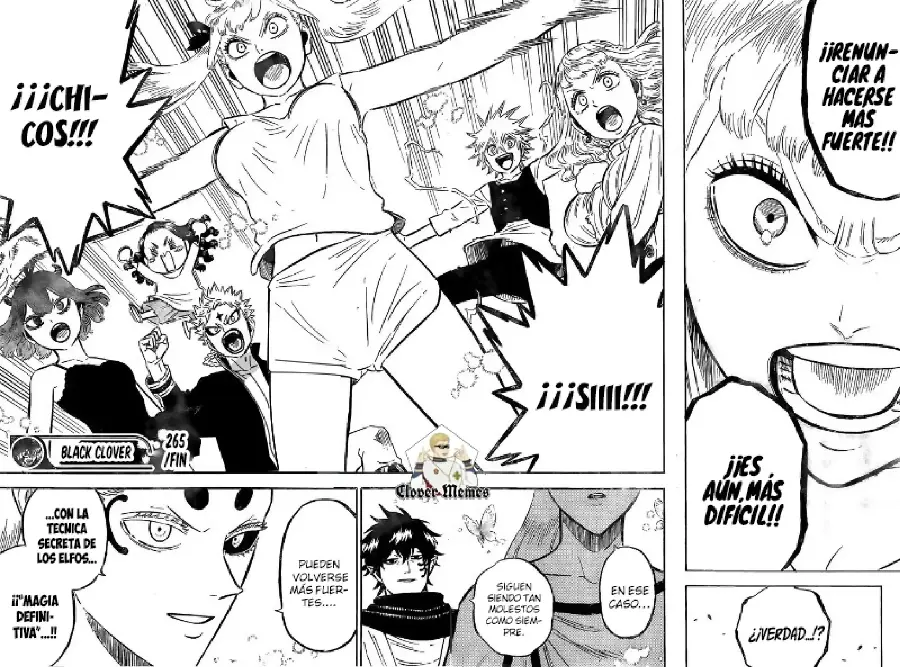 Black Clover capítulo 265, página 8