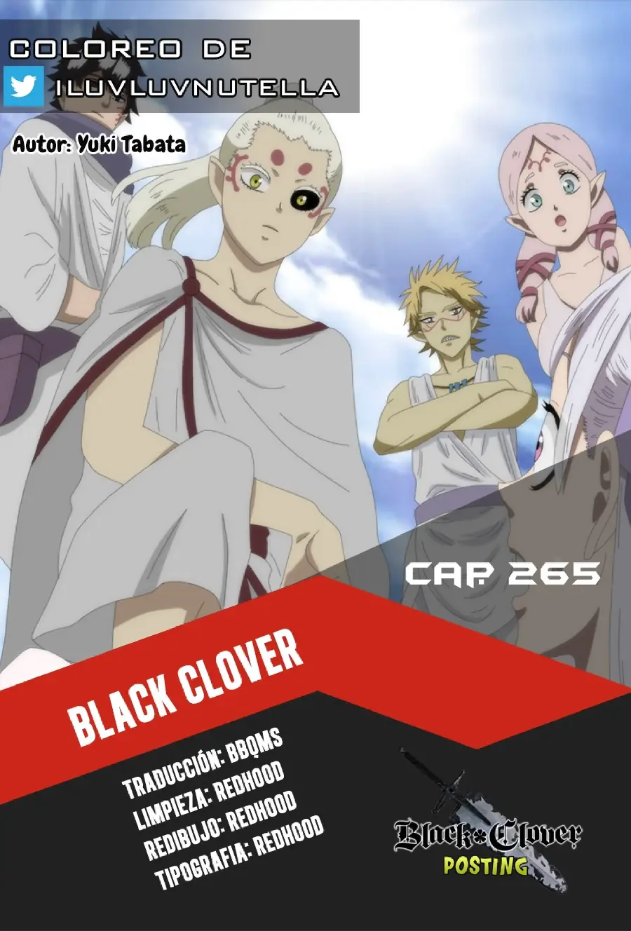 Black Clover capítulo 265, página 9