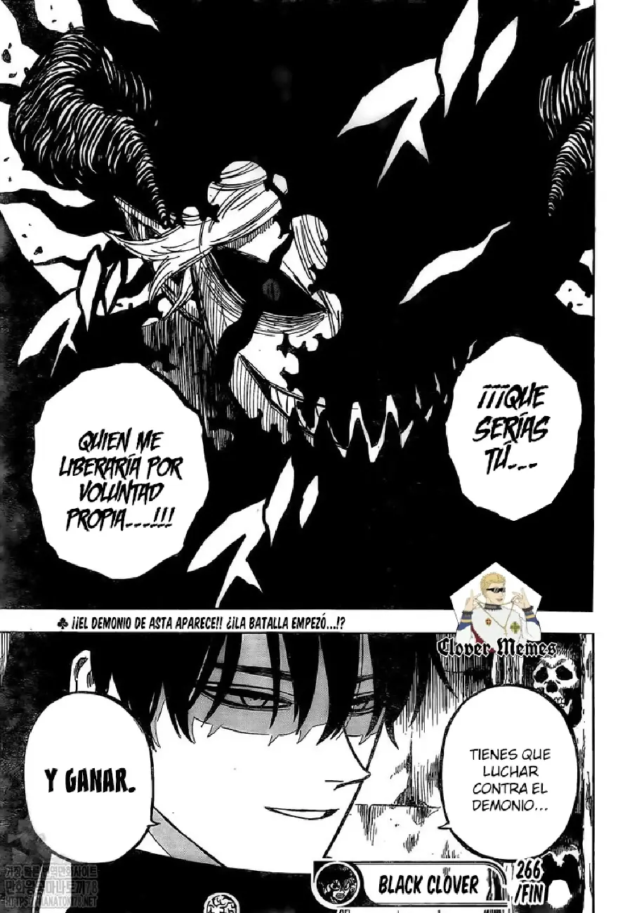 Black Clover capítulo 266, página 15