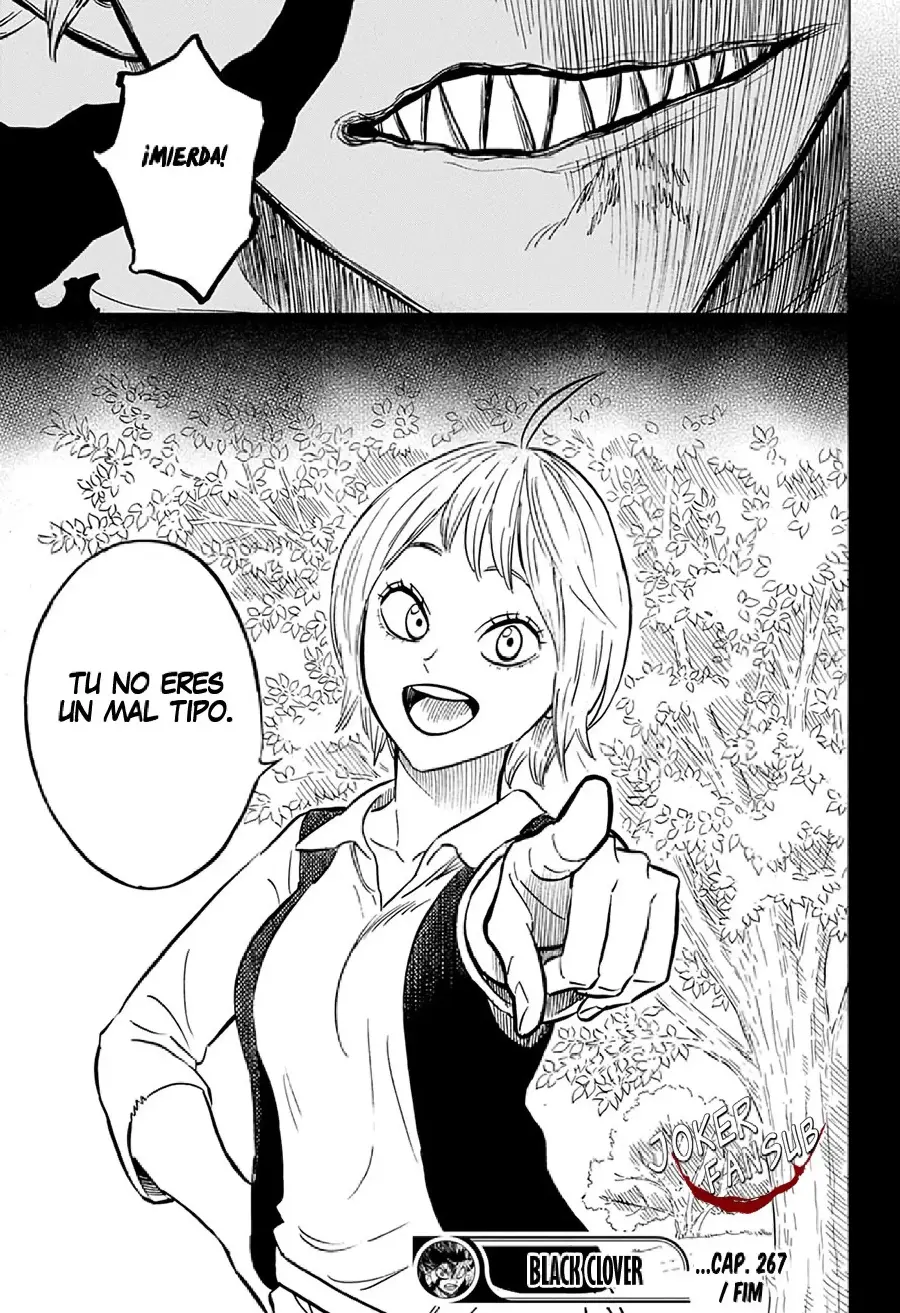 Black Clover capítulo 267, página 15