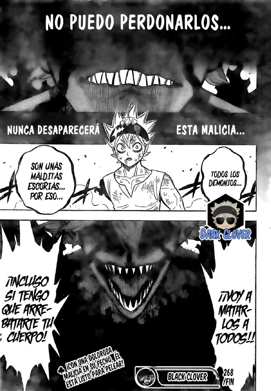 Black Clover capítulo 268, página 14