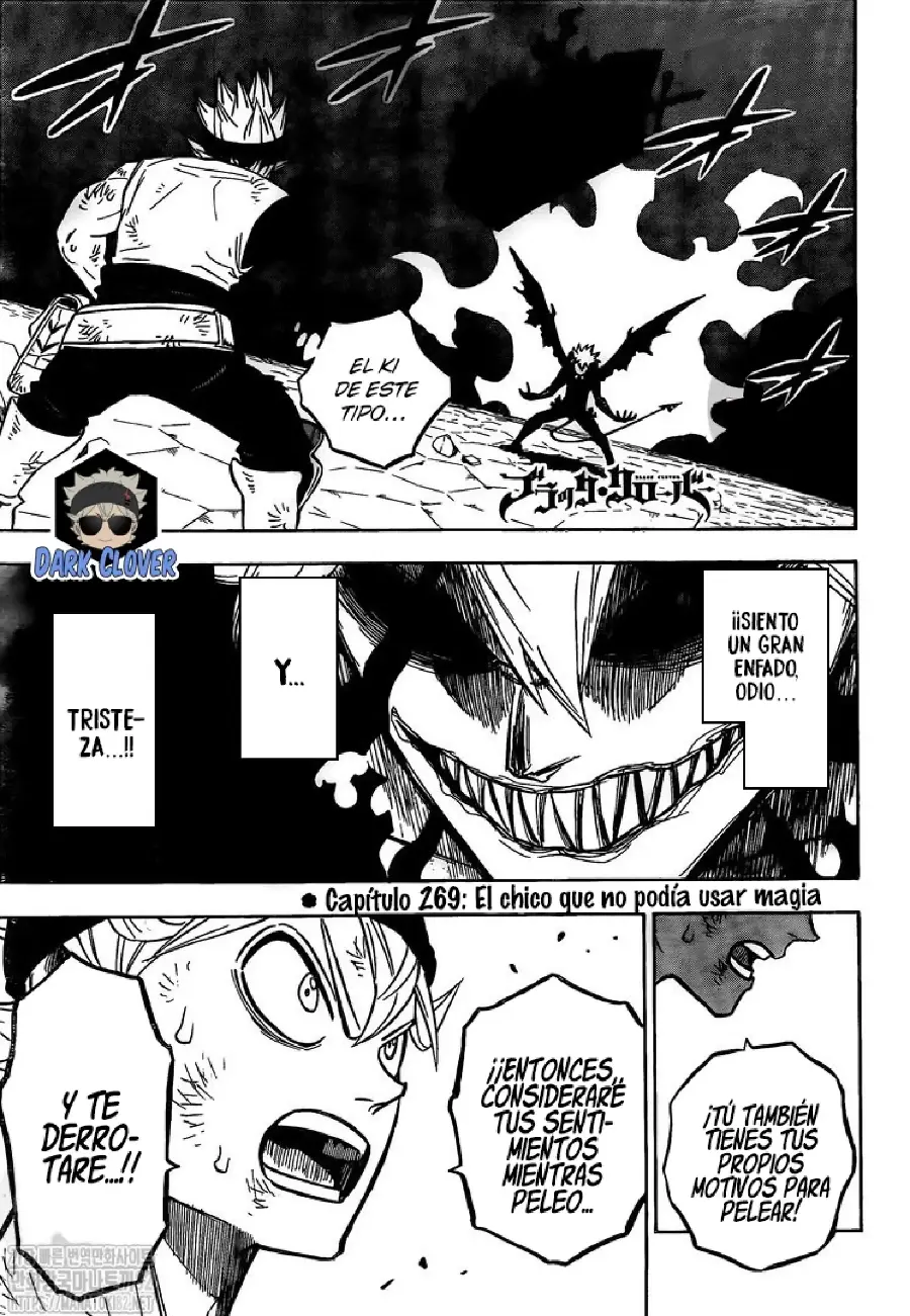 Black Clover capítulo 269, página 1