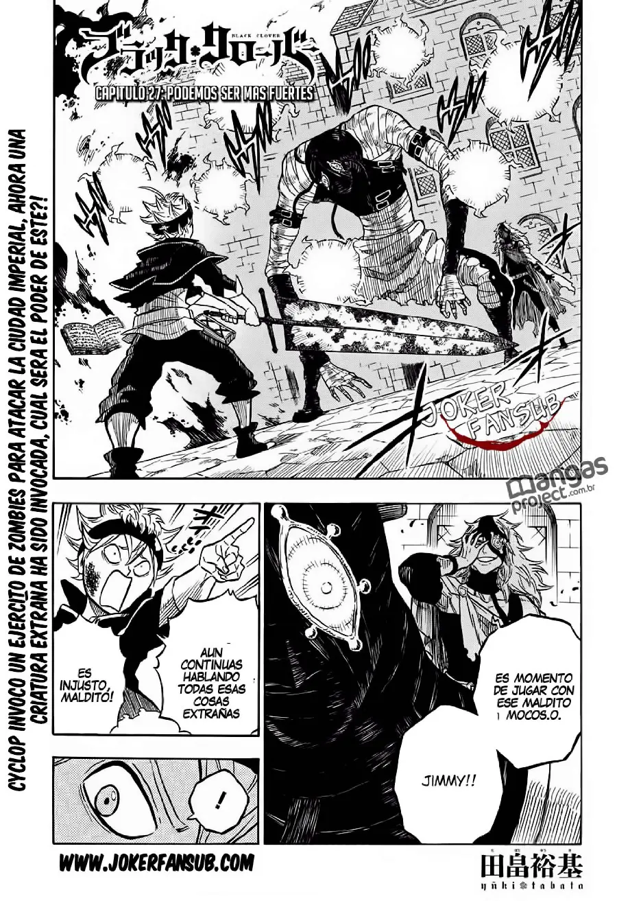Black Clover capítulo 27, página 2