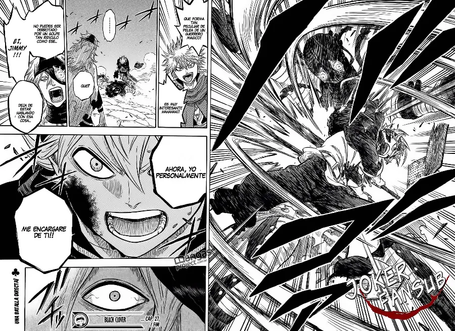 Black Clover capítulo 27, página 19