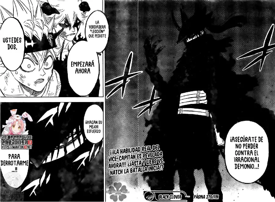 Black Clover capítulo 270, página 14