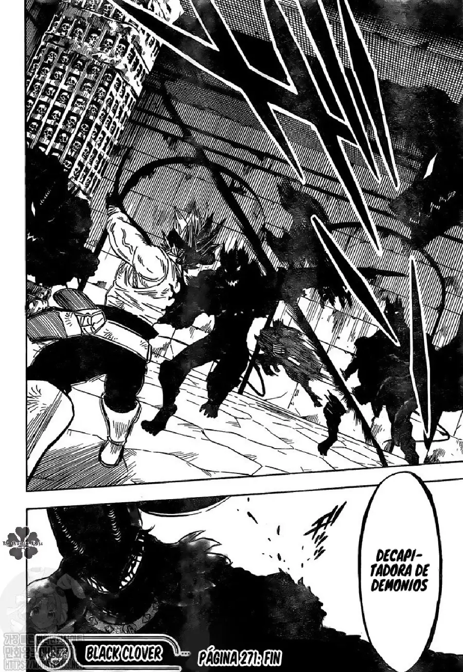 Black Clover capítulo 271, página 11