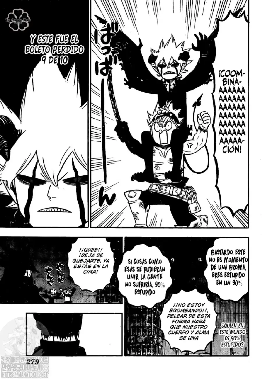 Black Clover capítulo 272, página 8
