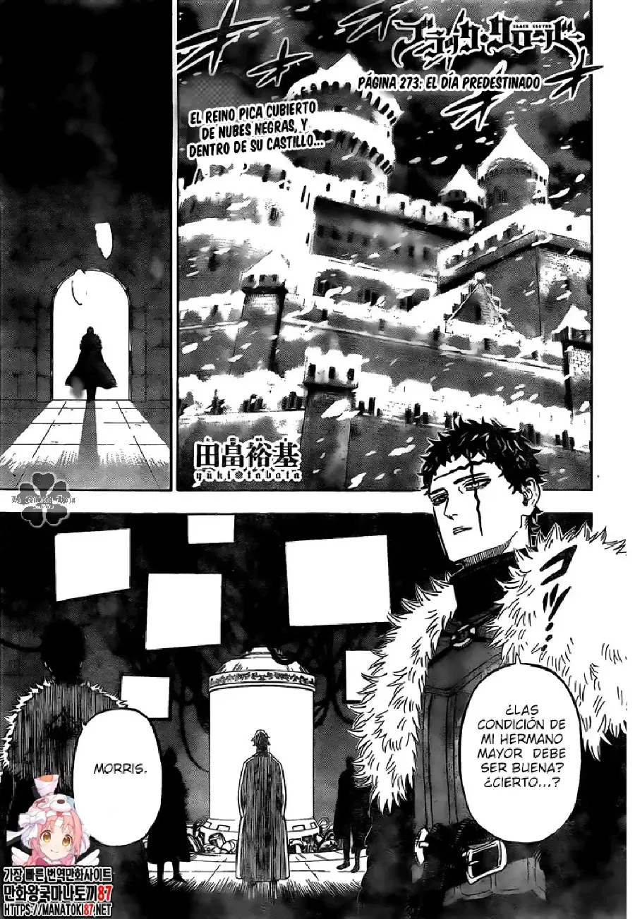 Black Clover capítulo 273, página 1