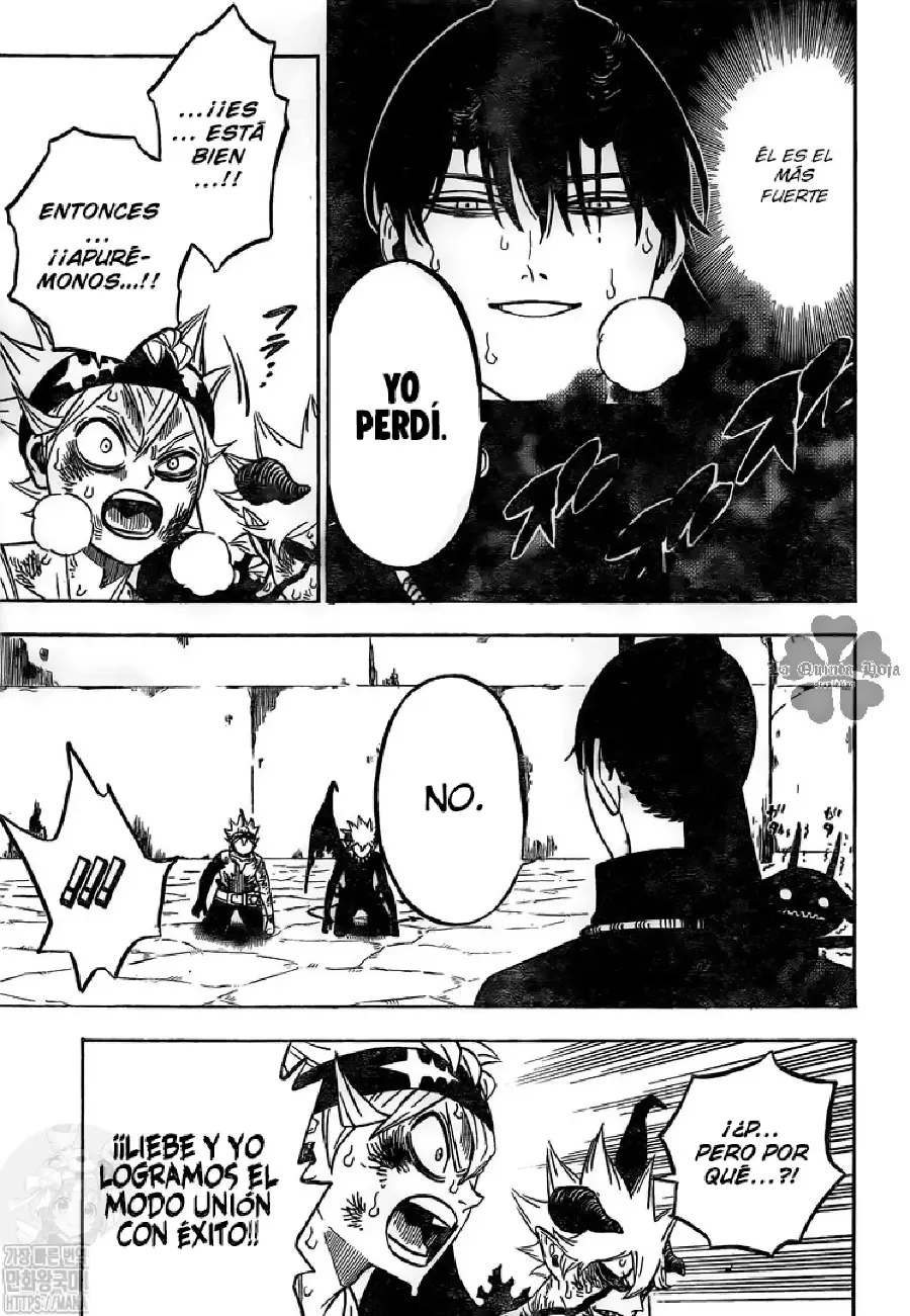 Black Clover capítulo 273, página 8
