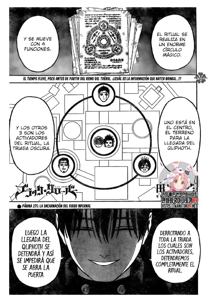 Black Clover capítulo 275, página 2