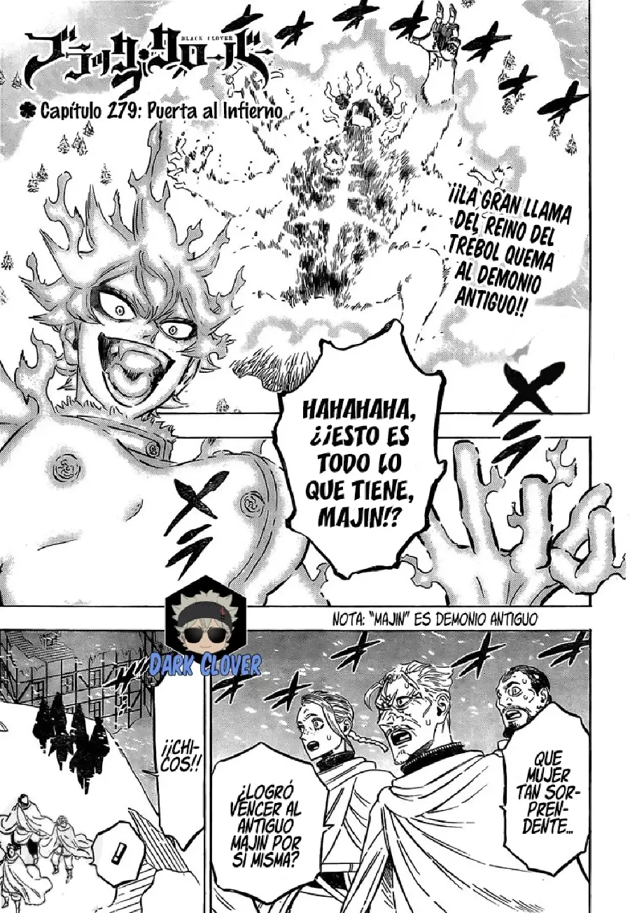 Black Clover capítulo 279, página 2