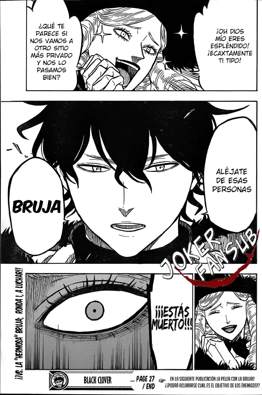 Black Clover capítulo 28, página 17